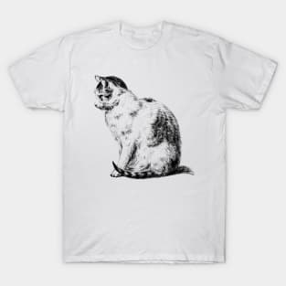 Sitting Cat T-Shirt